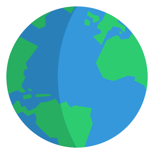 Ícone do globo terrestre